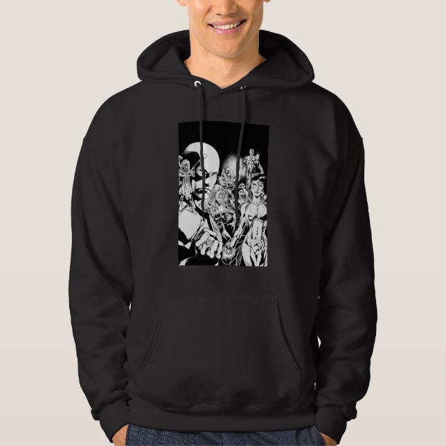 Moletom Com Capuz Blackest Night Comic Panel 2 (Frente)