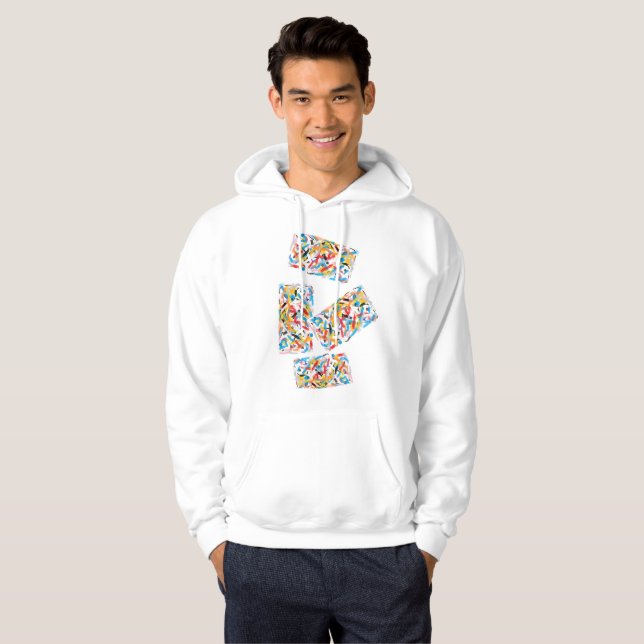 Moletom Com Capuz Blocos de construção de positividade hoodie (Frente Completa)