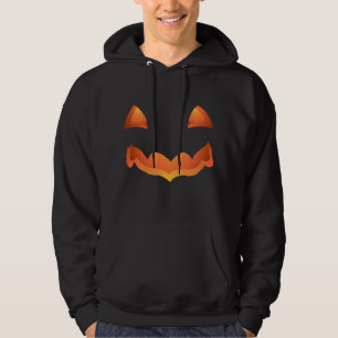 Moletom Com Capuz Blusão de Halloween Abóbora Jack-o-lantern