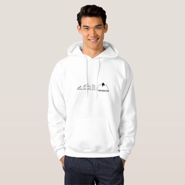 Moletom Com Capuz boa vida hoody (Frente Completa)
