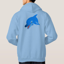 Bonita Cartoon Dolphin Hoodie