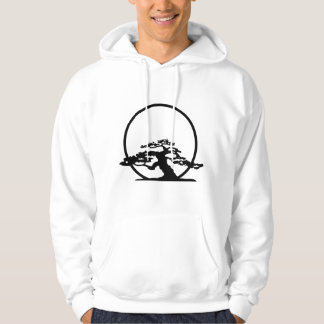 Moletom Com Capuz Bonsais contra o design gráfico da imagem do