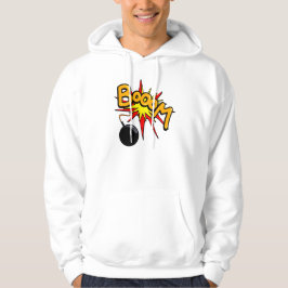 Moletom Com Capuz Boom! Hoodie, ilustração engraçada