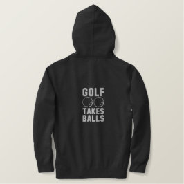 Moletom Com Capuz Bordado Golfe tira bola" Mergulho Golf Cote Bordados