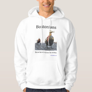 Moletom Com Capuz Bostonians sabe vestir-se para o inverno