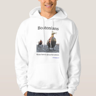 Moletom Com Capuz Bostonians sabe vestir-se para o inverno