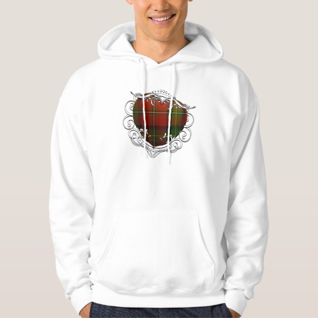 Moletom Com Capuz Boyd Tartan Heart (Frente)