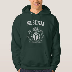 Moletom Com Capuz Brasão de Nigéria