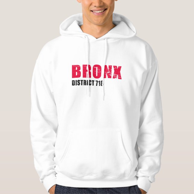 Moletom Com Capuz Bronx 718 (Frente)