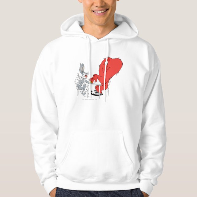 Moletom Com Capuz BUGS BUNNY™ e Gossamer (Frente)