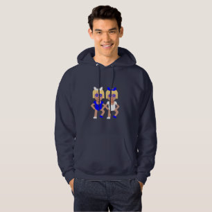 Moletom Com Capuz bunny ears hanukkah masculina casaco