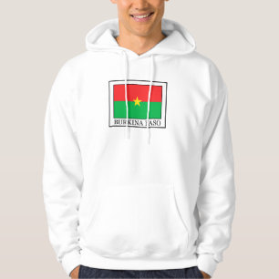 Moletom Com Capuz Burkina Faso Hoodie