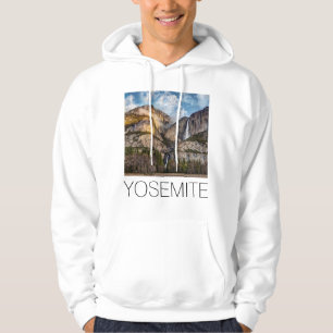 Moletom Com Capuz Cachoeira de Yosemite cênica, Califórnia