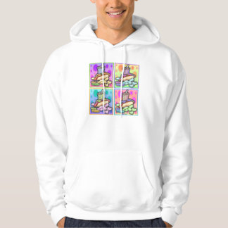 Moletom com Capuz - Cachorro Quente Pop Art com Ba