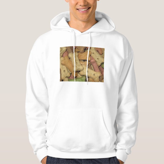 Moletom Com Capuz Cachorros Ameaçam Mens (Frente)