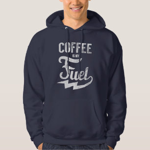 Moletom Com Capuz Café É Meu Combustível