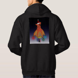 Moletom Com Capuz Calamar do vampiro do Natal do Hoodie do inferno