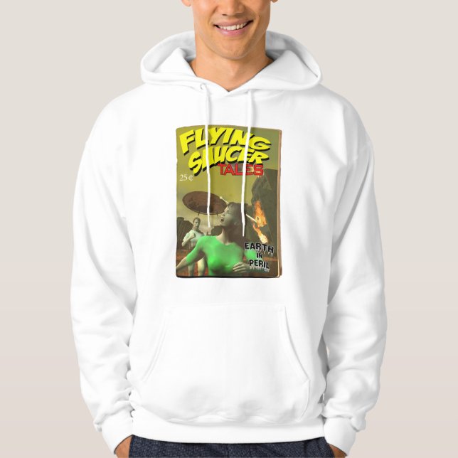 Moletom Com Capuz Camiseiros Voadores Tales Falso Cobrir de Pulga (Frente)