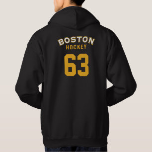 Moletom Com Capuz Camisola com capuz preta "Boston Hockey"