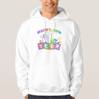 Moletom Com Capuz Camisola de cobertura - FELIZ ANO NOVO