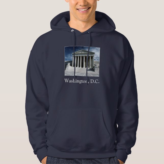Moletom Com Capuz Camisola de manga comprida com capuz do Supremo Tr (Frente)