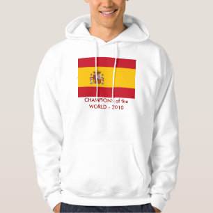 Moletom Com Capuz Camisola encapuçado com a bandeira da espanha