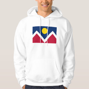 Moletom Com Capuz Camisola encapuçado com a bandeira de Denver