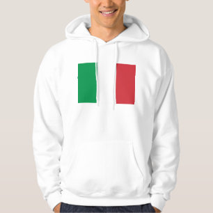 Moletom Com Capuz Camisola encapuçado com a bandeira de Italia