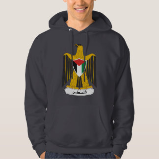 Moletom Com Capuz Camisola encapuçado da brasão de Palestina
