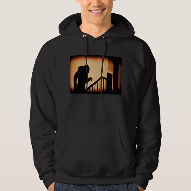 Moletom Com Capuz Camisola encapuçado de Nosferatu (Frente)