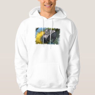 Moletom Com Capuz Camisola encapuçado do papagaio