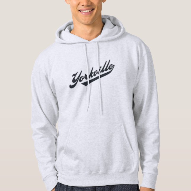 Moletom Com Capuz Camisola hoody de Yorkville New York (Frente)