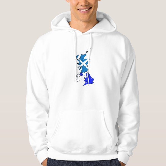 Moletom Com Capuz Camisola independente de Scotland (Frente)