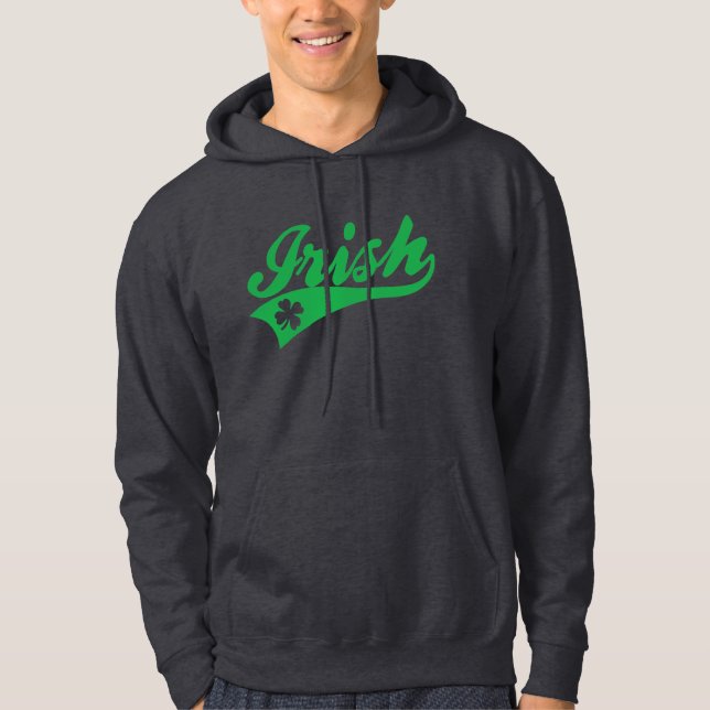 Moletom Com Capuz Camisola irlandesa do Hoodie (Frente)