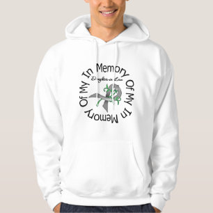 Moletom Com Capuz Cancro cerebral na memória de minha nora