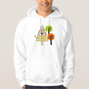 Moletom Com Capuz Candy Corn Mummy Halloween
