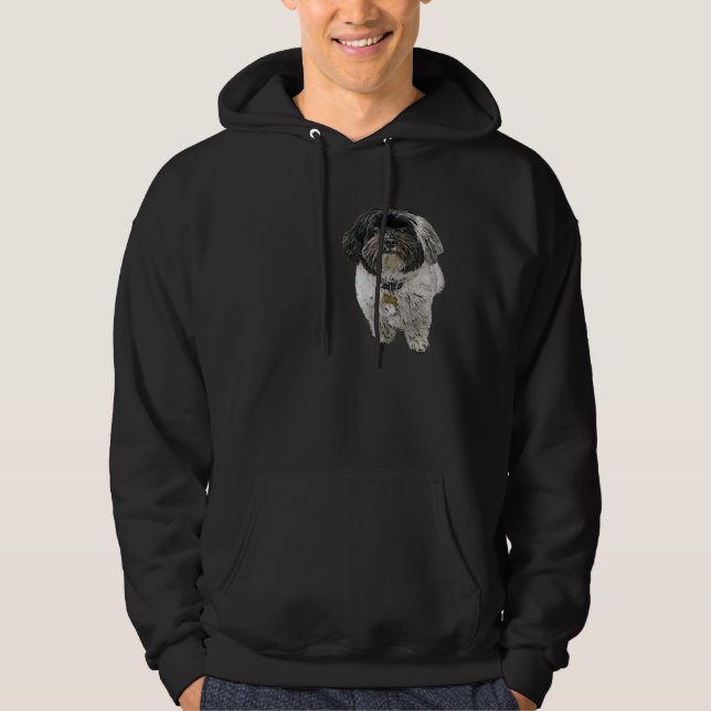 Moletom Com Capuz Cão de Havanese (Frente)