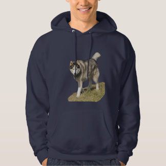 Moletom Com Capuz Cão do rouco Siberian