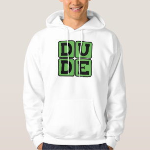 Moletom Com Capuz CARA Slang Irmão Engraçado Design de Quatro Letras
