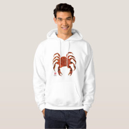 Moletom Com Capuz Caranguejo de Dungeness - camisola encapuçado