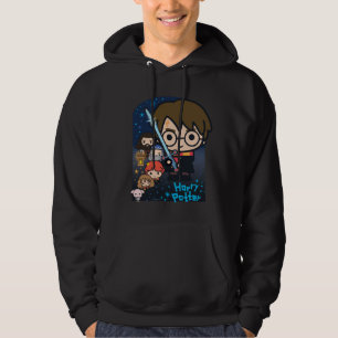 Moletom Com Capuz Cartoon Harry Potter Câmara dos Segredos Gráfico