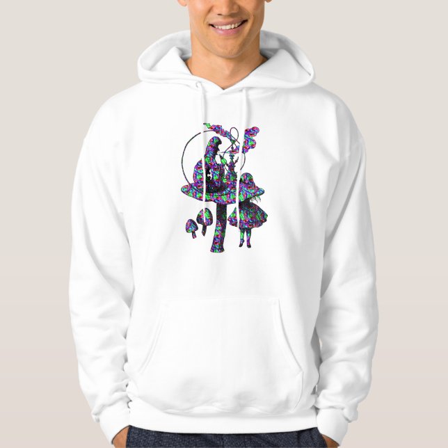 Moletom Com Capuz Caterpillar Psychadelic (Frente)