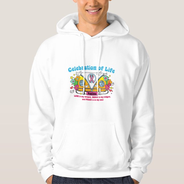 Moletom Com Capuz Celebração da vida! Hoodie dos homens (Frente)