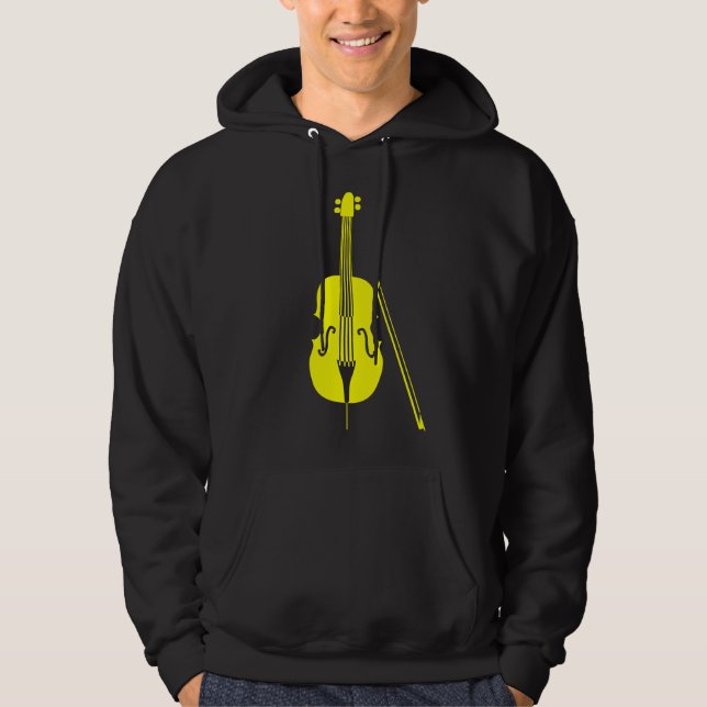Moletom Com Capuz Cello - Amarelo (Frente)