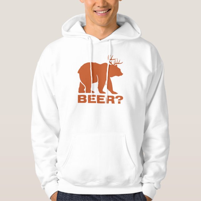 Moletom Com Capuz Cerveja? (Frente)