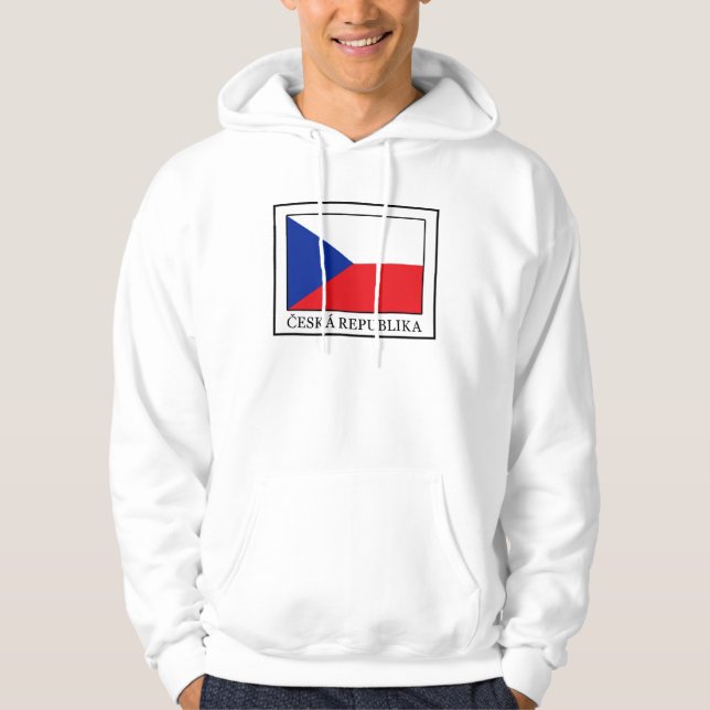 Moletom Com Capuz Ceska Republika (Frente)
