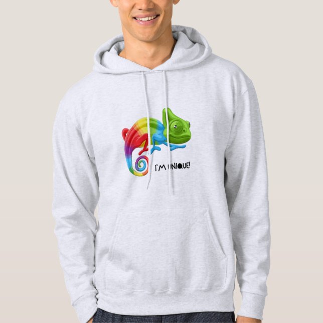 Moletom com Capuz Chameleon Masculino Inspirador - (Frente)