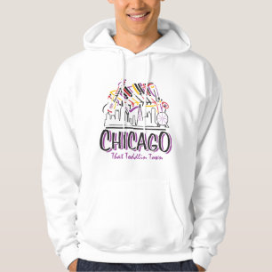 MOLETOM COM CAPUZ CHICAGO-TODDLIN-TOWN