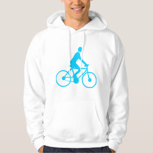 Moletom Com Capuz Ciclismo - Azul Céu