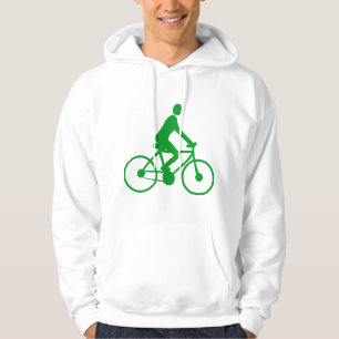 Moletom Com Capuz Ciclismo - Verde-Grama
